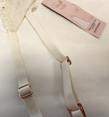 NEW! M&S Rosie Marks & Spencer UK8 ivory lace with sparkle