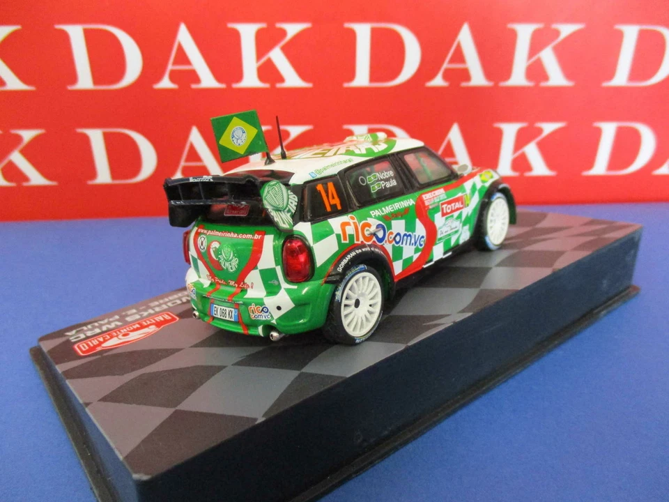 Die cast 1/43 Modellino Auto Mini John Cooper Works WRC RMC 2012 P. Norbre - Immagine 3 di 4