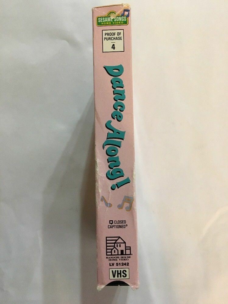 Sesame Street - Dance Along (VHS, 1990) for sale online | eBay