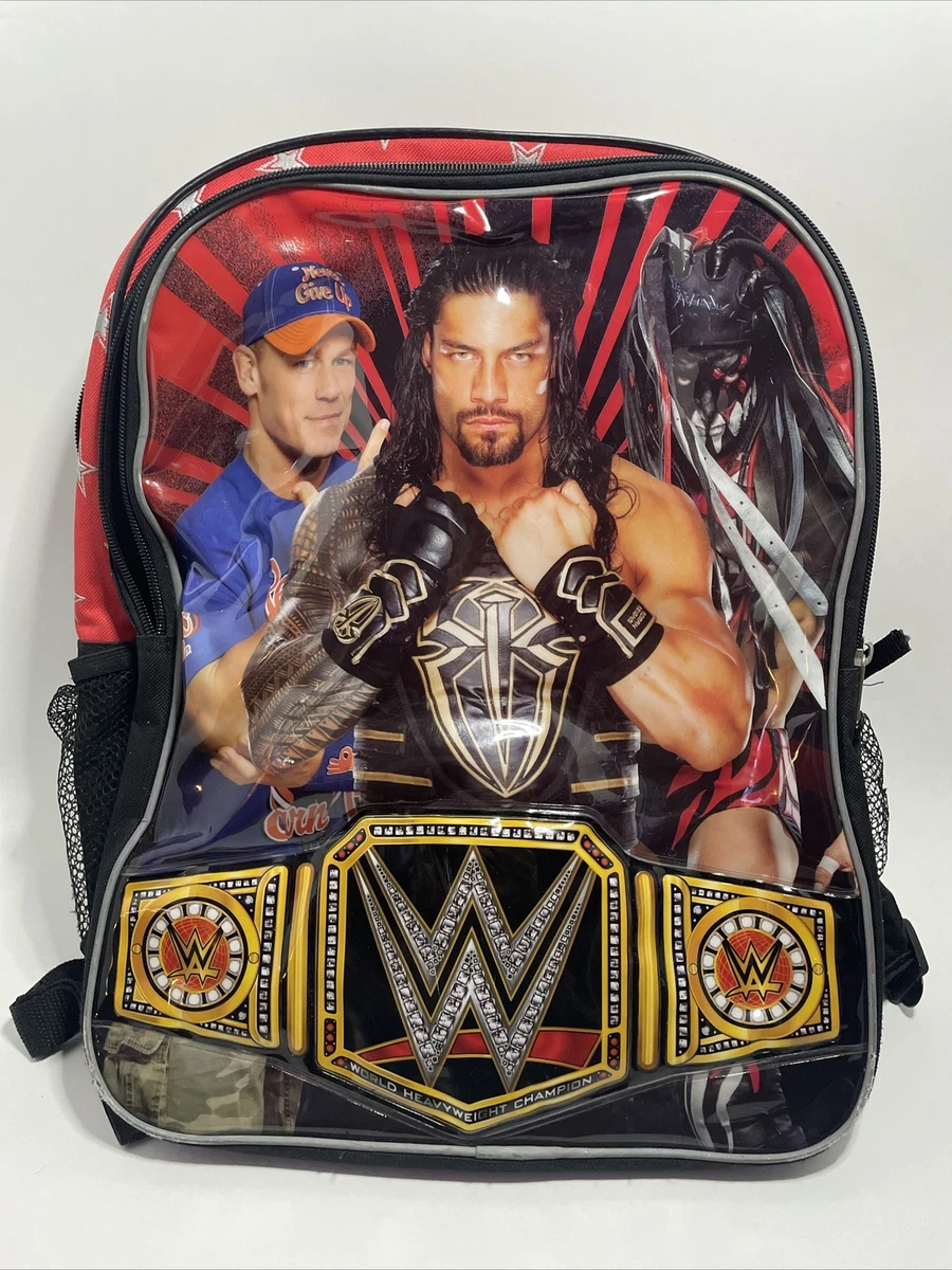 WWE Wrestling Backpack ~John Cena ~Roman Reigns ~Finn Valor