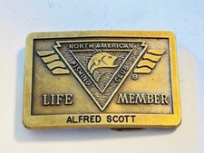 Belt Buckle - North American Fishing Club - Life Member