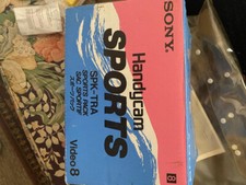 Sony Handycam Video 8 Sports Pack Camera Underwater Housing SPK-TRA Grey