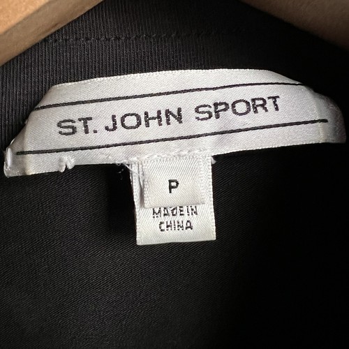 St. John Sport leichte Damenjacke mit durchgehendem Reißverschluss und Standardkragen Baumwolle, Größe P - Bild 6 von 10