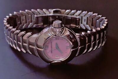 Erhabene Paco Rabanne Damenuhr watch Armbanduhr Silber Geschenk Weihnachten