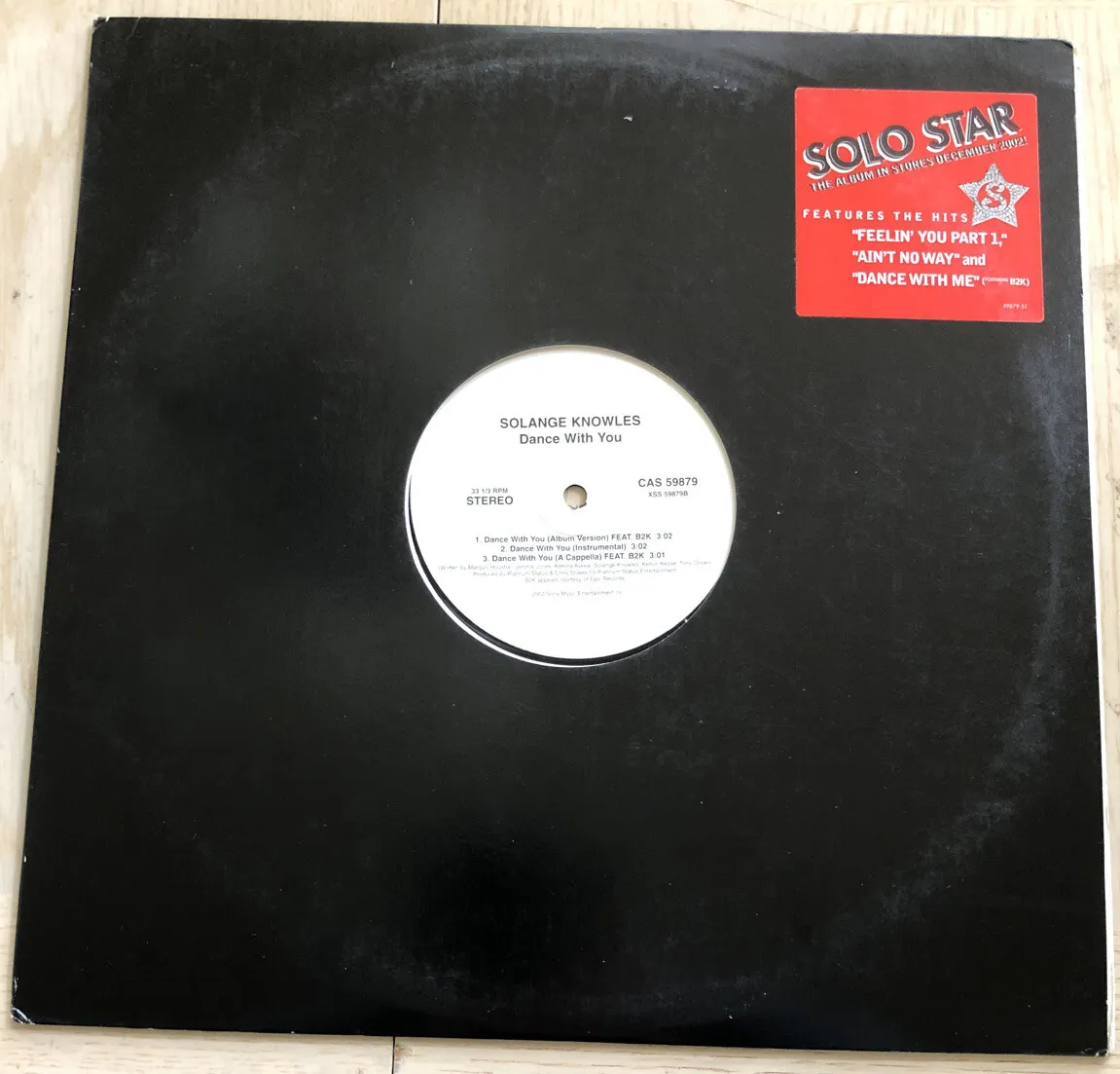 virkningsfuldhed Pinpoint Intakt SOLANGE KNOWLES DANCE WITH YOU FEELIN YOU PART II VINYL Record SINGLE | eBay