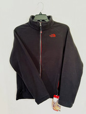 NORTH FACE Mckhumbu Black w/ red accent Jacket size Youth Large 14-16 New- WT