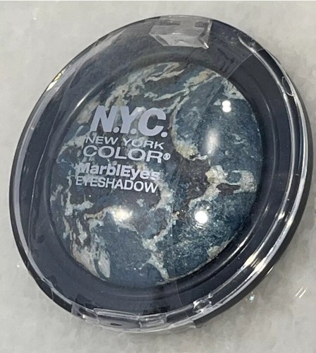 4 sombras de ojos prensadas NYC New York Color MarblEyes - aguamarina - 0,1 oz - Imagen 2 de 3
