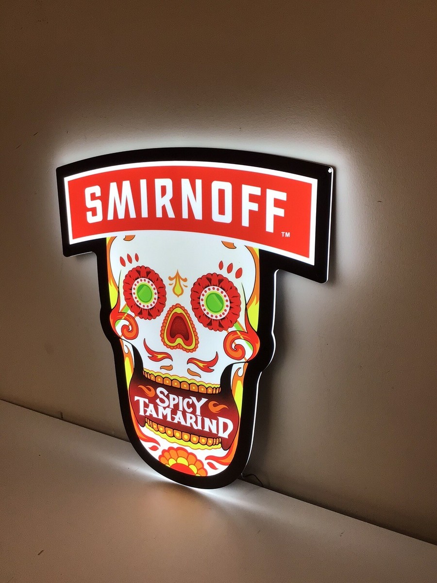 SMIRNOFF Vodka Spicy Tamarind DAY of the DEAD led display sign | eBay