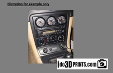 Mazda Miata Mx5 1997-2005 Gauge Cluster Pod 52mm Triple Gauge - 1 Din Frame Mazda Miata Mx5 1997-2005 Gauge Cluster Pod 52mm Triple Gauge - 1 Din Frame