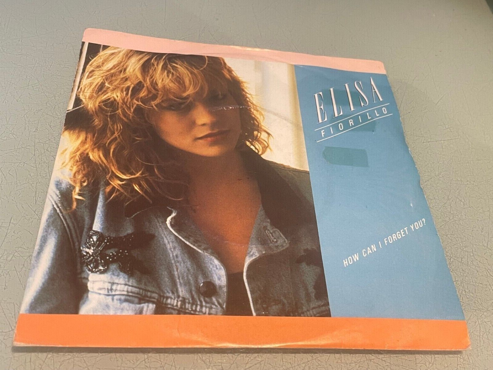 Elisa Fiorillo - How Can I Forget You? - Original Vinyl Record 7"" Single - 1987