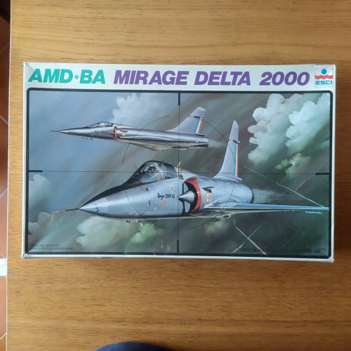 AMD-BA Mirage Delta 2000 ESCI 4035 vintage box 1/48 (leggi descrizione) - Afbeelding 1 van 1