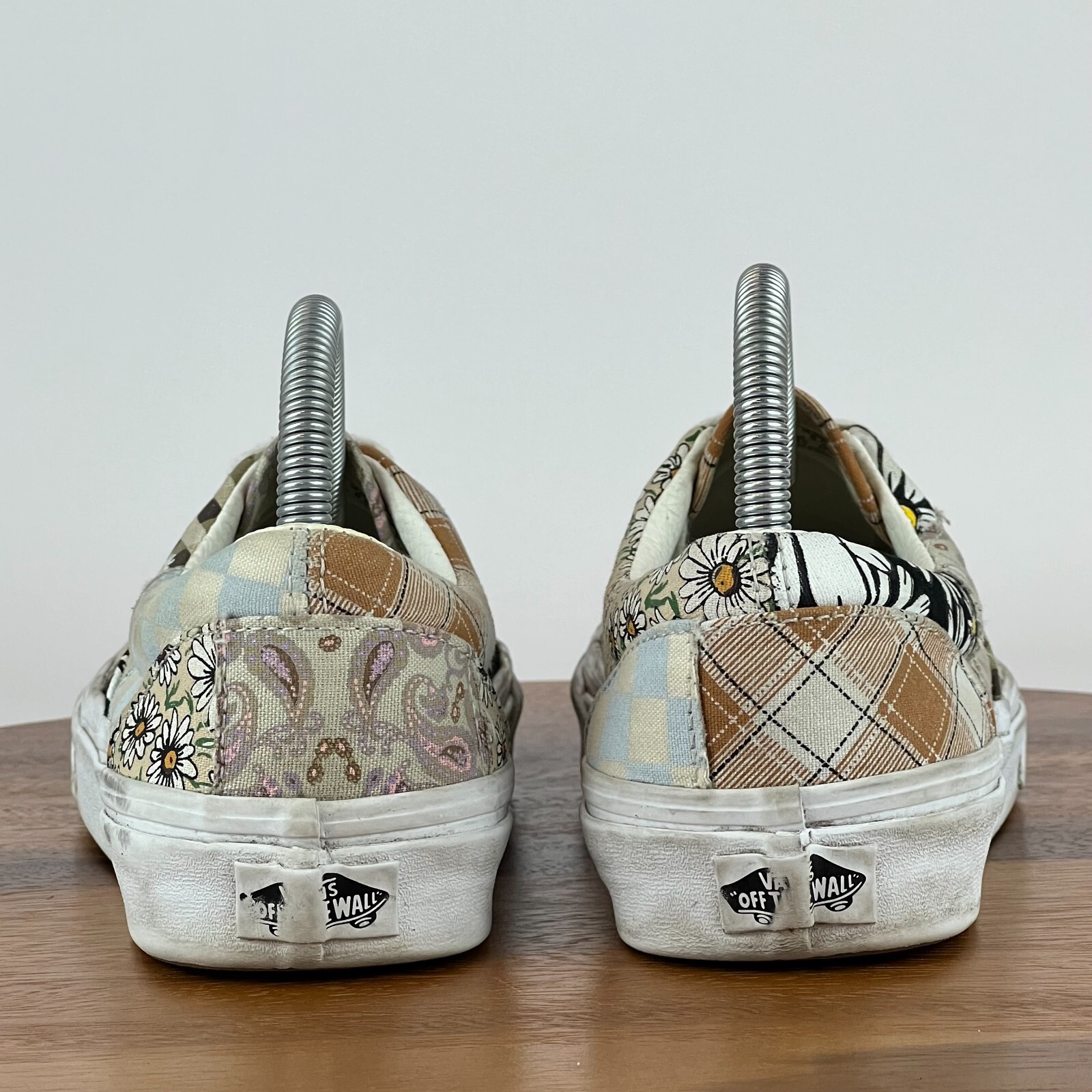 Womens Vans Era Meadow Patchwork Skateboarding Sh… - image 6