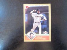 2003 Topps Gold # 392 Livan Hernandez Card (B18) San Francisco Giants 1984/2003