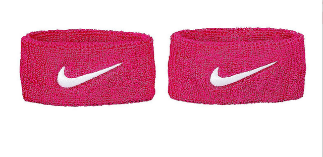 pink bicep bands