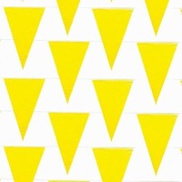 Fun Express - 100 Foot Yellow Pennant Banner,plastic, 48 Pennants Per String, Ne Fun Express - 100 Foot Yellow Pennant Banner,plastic, 48 Pennants Per String, Ne