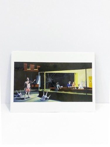 Banksy Postcards Set C Crude Oils - Picture 5 of 12