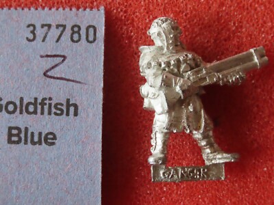 Necromunda Cawdor Ganger with Shotgun Metal Warhammer 40k Games Workshop OOP A81