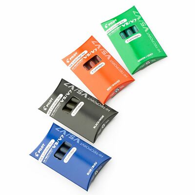 Pilot BXC V5/V7 Hi-Tecpoint Patronensystem flüssige Tinten Stiftminen - 4 Farben