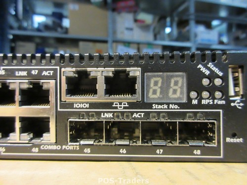 DELL PowerConnect 7048 C05J0 48x Port Gigabit Managed Layer 3 Switch 10/100/1000 - Bild 2 von 4