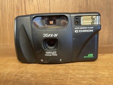 Near Mint Chinon 35FX-IV Focus Free Point Shoot Film Camera From Japan