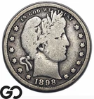1898-S Barber Quarter