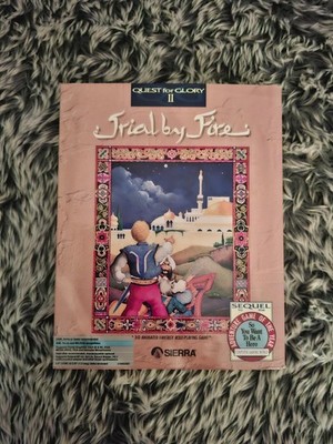 Quest for Glory II - Trial by Fire IBM | 5,25'' + 3,5'' Floppy |  BigBox | Sierra