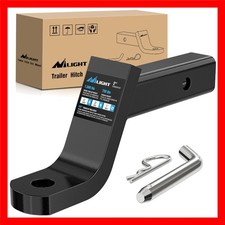 Trailer Hitch Ball Mount 4 Inch Drop 3 Inch Rise 2 Inch Receiver Heavy Duty 7500