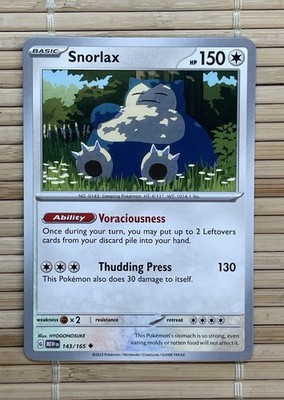 Snorlax 151 143/165