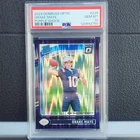 2024 Panini Donruss Optic - Rated Rookie Drake Maye #229 Purple Shock Prizm (RC)