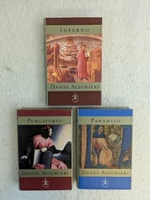 Dante Alighieri INFERNO PURGATORIO PARADISO 1996 Modern Library First Printings