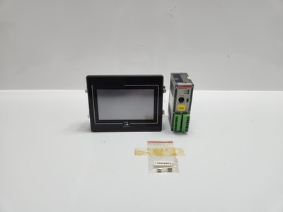 WEINTEK MT6050i V2EV HMI DISPLAY WITH PROGRAMMABLE LOGIC CONTROLLER XBM-DR16S
