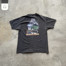 Vintage AMD Processor T-Shirt Rockets And Dinosaur Adult Large Tee