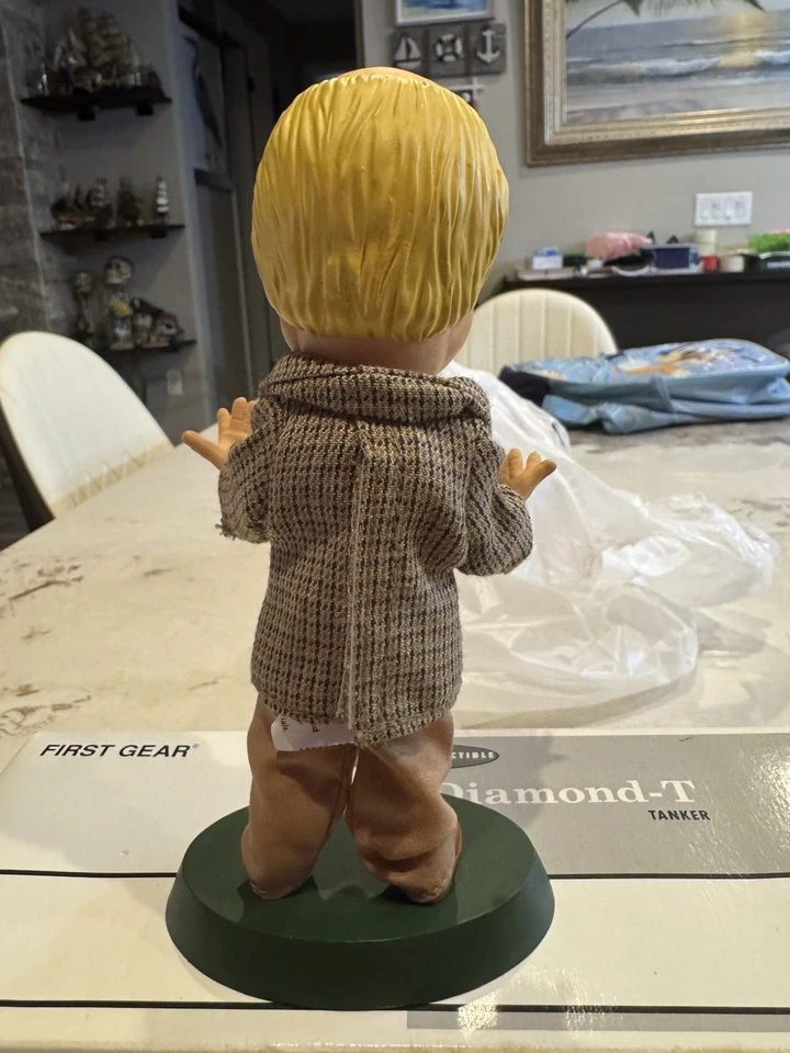 Fox Sports Headliners XL 1999 Colección NFL Marrón Collinsworth Bradshaw Largo Foto 3 de 4