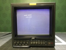 JVC TM-R9U 9" Professional Color CRT Video Monitor Dual BNC Inputs Broadcast Mon