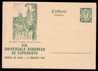 Danzig P 39 I, 10 Pf. Postal Card - Esperanto Congress, Unused