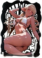 Goddess Story: Marin Kitagawa #/100 Spicy Metal Anime Waifu CCG Card