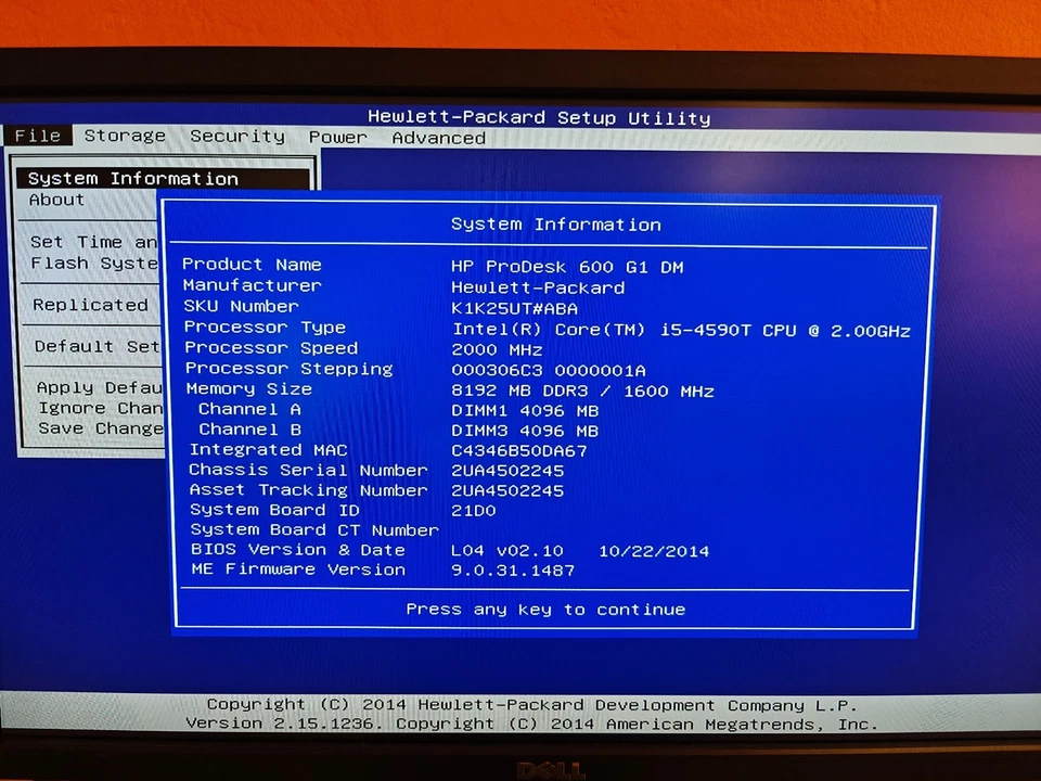 HP Prodesk 600 G1 DM Intel Core i5-4590T 8GB RAM 128GB SSD WiFi - Funciona muy bien Foto 4 de 4