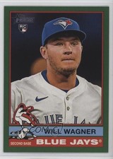 2025 Topps Heritage Dark Green Border Will Wagner #35 1o92