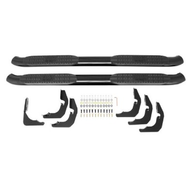 Westin 21-23585 Pro Traxx E-Coated Steel 4'' Oval Nerf Step Bars for 4Runner