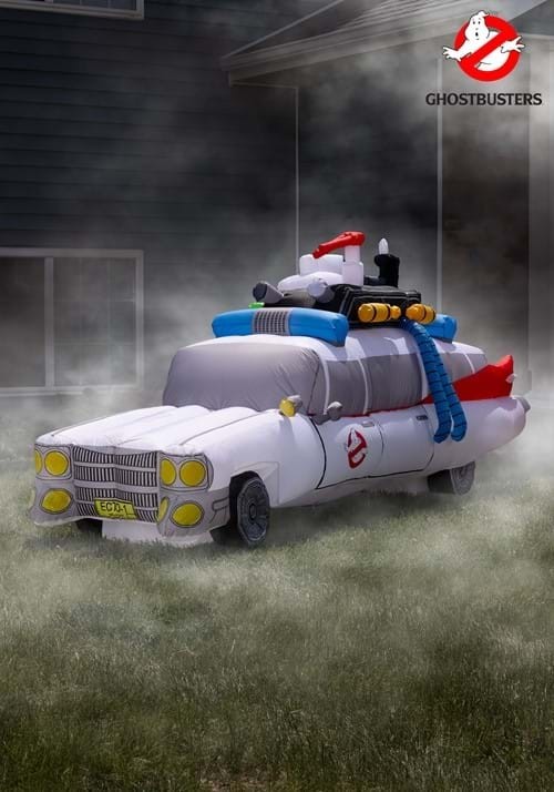 Ghostbusters Classic Ecto-1 Inflatable Halloween … - image 1