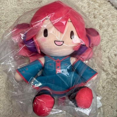 Kasane Teto Fuwa Puchi Plush Doll Mascot Size M SEGA 2026 Virtual Singer New