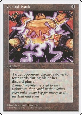 Cursed Rack - 312 - NM - Fourth Edition
