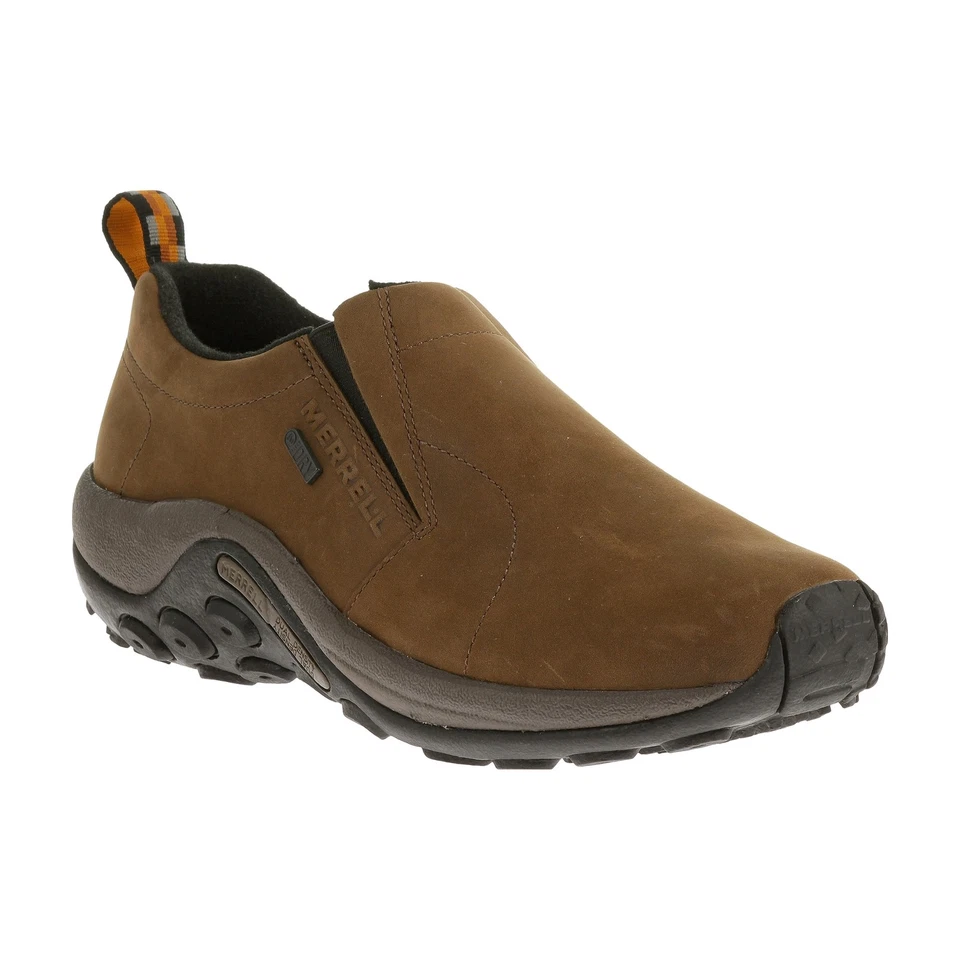 Merrell Hombres Jungle Moc Nubuck Impermeable Ancho Ancho Ancho Zuecos Y Mules Zapatos Nubuck Foto 2 de 4