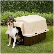 Aspen Pet Small Dog House with Rear Ventilation