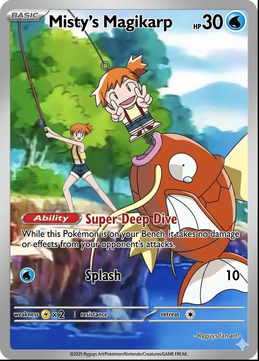 Pokmon Misty In Pokmon Individual Trading Cards for sale | eBay