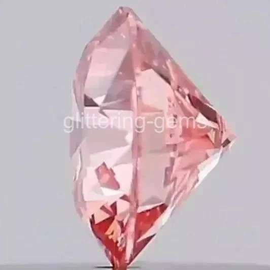 5.10 Ct Pink Diamond VVS1 D Grade Round Cut 12mm IGL Certified 5AOE - Image 2 of 4
