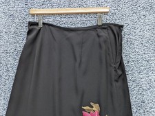 Jupe Byer California Taille S - Style Wrap/Sarong En Rayonne - Bleu - Très Bon état