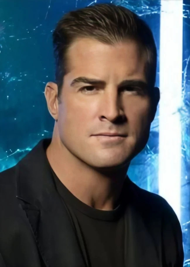 CSI: Nick Stokes/George Eads HERO Black Shirt w/Studio COA