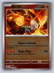 Ho-Oh 010/086 Chaos Rising Reverse Holo Rare