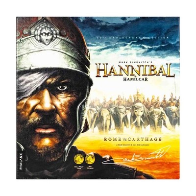 Hannibal & Hamilcar - Rome vs. Carthage + 2 Expansions! VG+/NM
